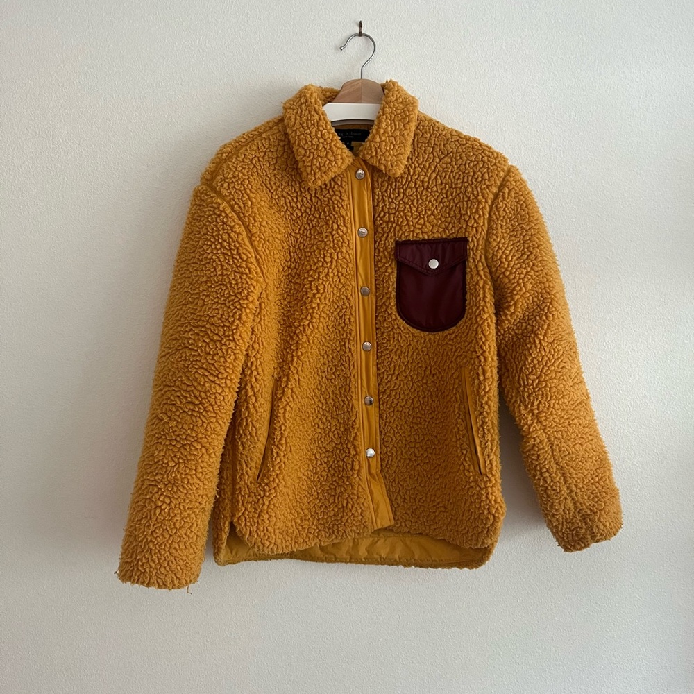 Rag and Bone Elliott Sherpa Shirt Jacket